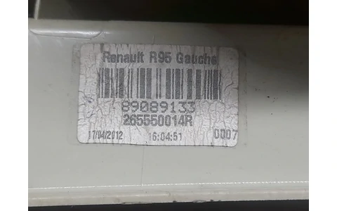 Stop stanga 265550014r Renault Scenic 3 (2009 - 2012) - imagine 3