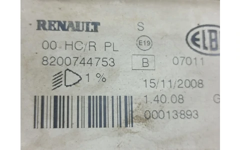 Far stanga 8200744753 Dacia Logan 1 (facelift) (2007 - 2012) - imagine 3
