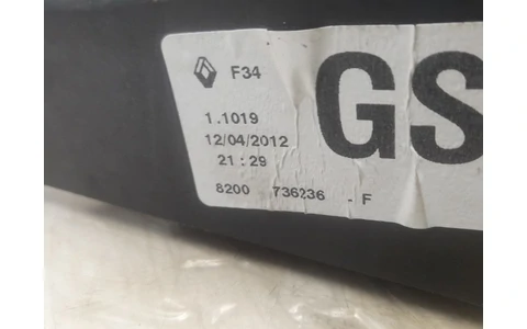 Timonerie manuala 6 trepte 8200736236 Renault Scenic 3 (2009 - 2012) - imagine 3