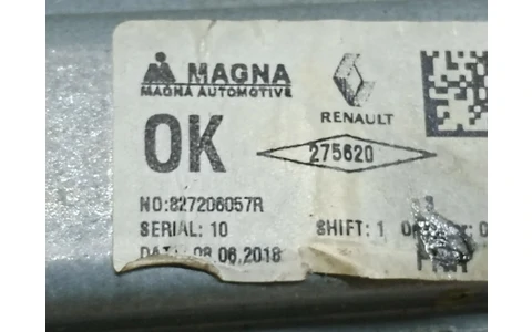 Macara geam dreapta spate 827206057r Dacia Logan 2 (facelift) (2017 - 2020) - imagine 3