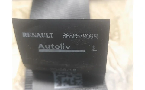 Centura siguranta stanga fata 868857909r Dacia Logan 2 (facelift) (2017 - 2020) - imagine 3