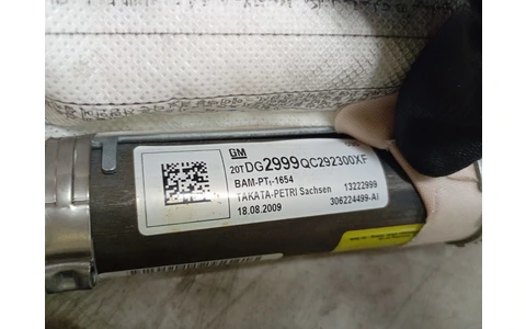 Airbag cortina dreapta 13222999 Opel Insignia A (2008 - 2014) - imagine 2