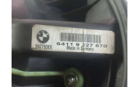 Motoras aeroterma 6411927670 BMW Seria 1 E87 (2004 - 2007) - imagine 2