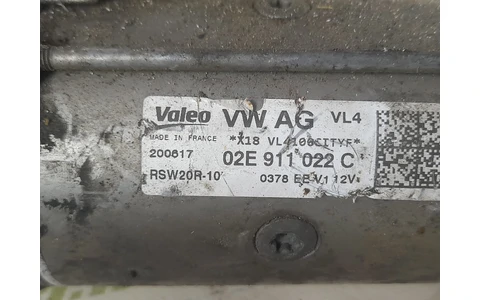 Electromotor 02e911022C Volkswagen Golf 7 (2012 - 2017) - imagine 3