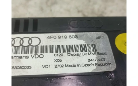 Display bord 4f0919603 Audi A6 4F/C6 (2004 - 2008) - imagine 2