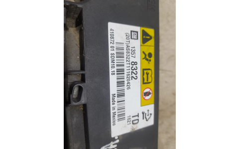 Calculator airbag 13578322 Opel Insignia A (2008 - 2014) - imagine 3