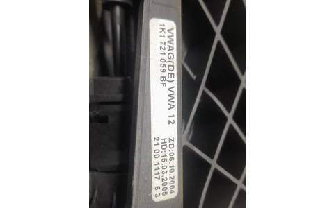 Pedala ambreiaj 1k1721059BF Volkswagen Golf 5 (2003 - 2009) - imagine 3