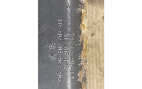 Armatura bara spate 1j5807305 Volkswagen Golf 4 (1997 - 2006) - imagine 3