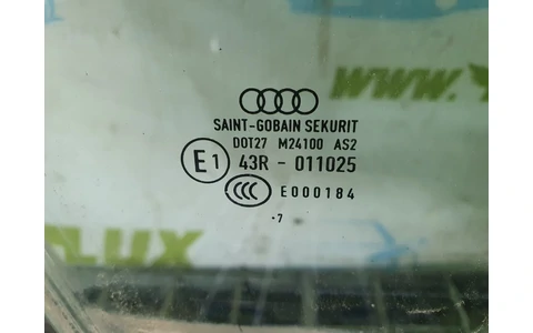 Geam dreapta fata C-1d1 Audi A4 B9 (2015 - 2020) - imagine 3