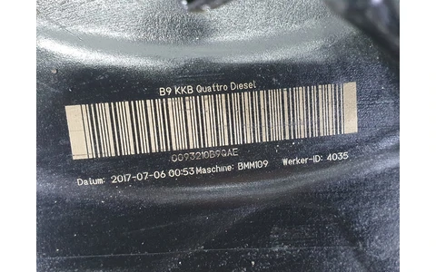 Rezervor combustibil 8w02014wd Audi A4 B9 (2015 - 2020) - imagine 3