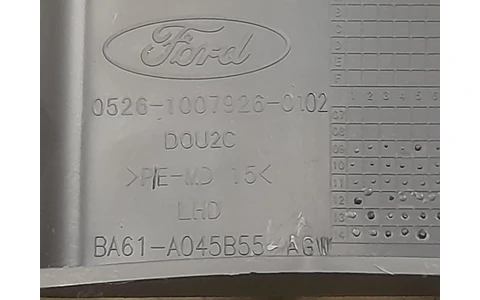 Consola centrala 0526-1007926-0102 Ford Fiesta 6 (facelift) (2013 - 2020) - imagine 3