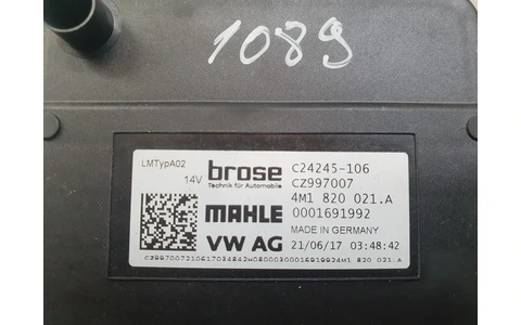 Motoras aeroterma 4m1820021a Audi A4 B9 (2015 - 2020) - imagine 3