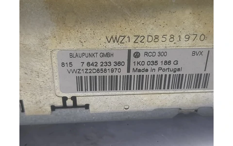 Radio cd 1k0035186G Volkswagen Golf 5 (2003 - 2009) - imagine 3
