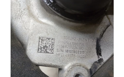 Turbo turbina 8201234380 Renault Captur 1 (facelift) (2017 - 2019) - imagine 5