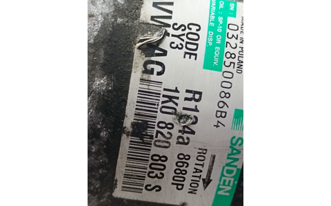 Compresor clima ac 1k0820803s Volkswagen Golf 5 (2003 - 2009) - imagine 2