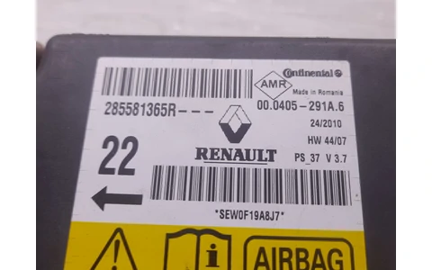 Calculator airbag 285581365R Renault Megane 3 (2008 - 2014) - imagine 3