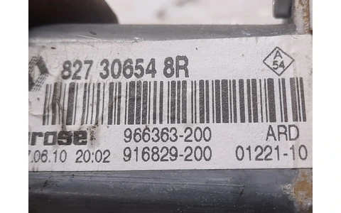 Motoras geam dreapta spate 827306548r Renault Megane 3 (2008 - 2014) - imagine 3