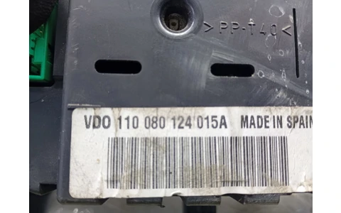 Ceasuri de bord 110080124015a Volkswagen Polo 4 (9N) (2001 - 2005) - imagine 3