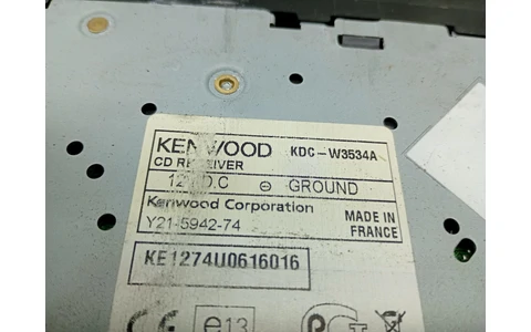 Radio cd KDC-W3534A Volkswagen Golf 4 (1997 - 2006) - imagine 3
