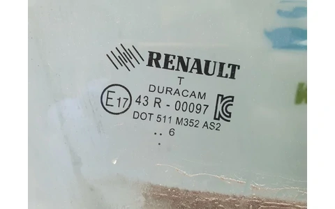 Geam dreapta fata Renault Clio 4 (2012 - 2020) - imagine 2