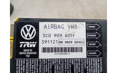 Calculator airbag 3C0909605F Volkswagen Passat B6 (2005 - 2010) - imagine 3