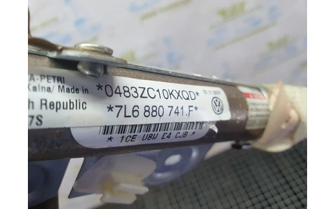 Airbag cortina stanga Volkswagen Touareg 1 (7L) (2002 - 2007) - imagine 2