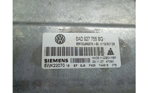 Calculator motor ECU 0ad927755bg Volkswagen Touareg 1 (7L) (2002 - 2007) - imagine 3