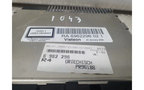 Radio cd 6962296 BMW Seria 3 E90 (2004 - 2010) - imagine 3