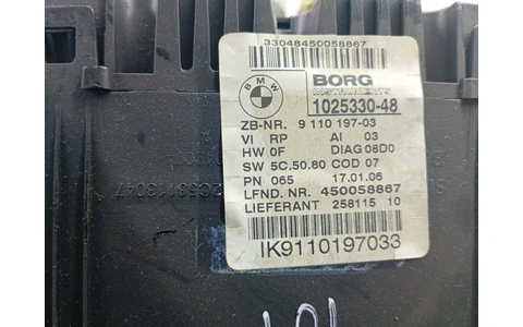 Ceasuri de bord 25811510 BMW Seria 3 E90 (2004 - 2010) - imagine 3