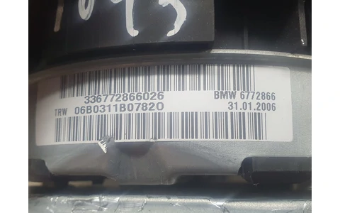 Airbag sofer 6772866 BMW Seria 3 E90 (2004 - 2010) - imagine 3