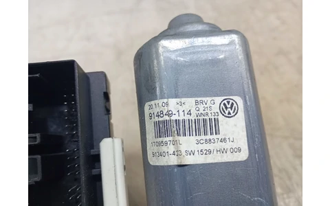 Motoras geam stanga fata 3C8837461J Volkswagen Passat CC 1 (2008 - 2012) - imagine 4