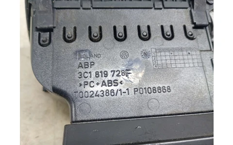 Grila ventilatie bord 1K0199282 Volkswagen Passat CC 1 (2008 - 2012) - imagine 4