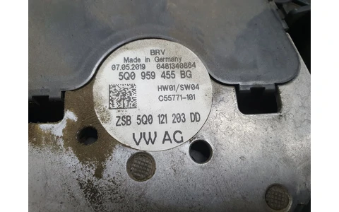 Electroventilator gmv 5q0121205aL Skoda Octavia 3 (facelift) (2017 - 2020) - imagine 3