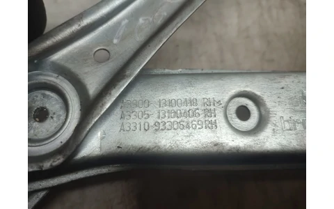 Macara geam dreapta fata A330013100418RH Opel Astra H (2004 - 2007) - imagine 3