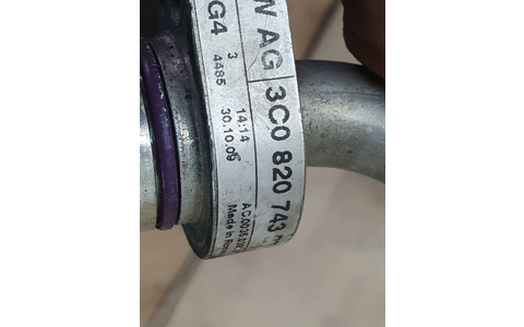 Conducta clima ac 3c0820743 Volkswagen Passat B6 (2005 - 2010) - imagine 3