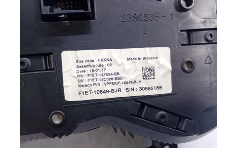 Ceasuri de bord f1et-10849-bjr Ford Focus 3 (facelift) (2014 - 2020) - imagine 2