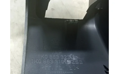 Consola centrala 1k0863323B Volkswagen Golf 5 (2003 - 2009) - imagine 3