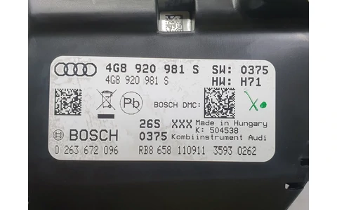 Ceasuri de bord 4g8920981s Audi A6 4G/C7 (2010 - 2014) - imagine 2