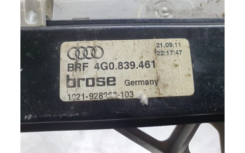 Macara geam stanga spate 4g0839461 Audi A6 4G/C7 (2010 - 2014) - imagine 2