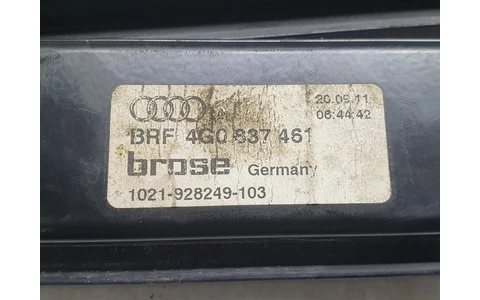 Macara geam stanga fata 4g0837461 Audi A6 4G/C7 (2010 - 2014) - imagine 3