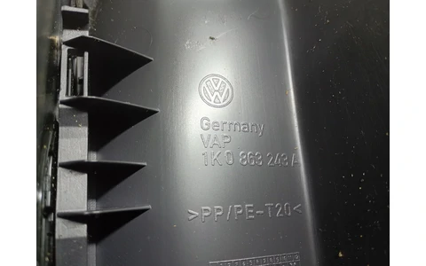 Consola centrala 1k0863243A Volkswagen Golf 5 (2003 - 2009) - imagine 3