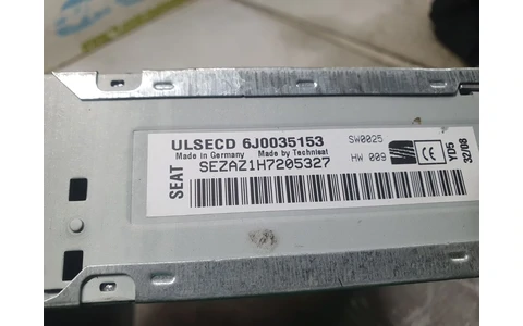 Radio cd 6j0035153 Seat Ibiza 4 (6J) (2008 - 2012) - imagine 3