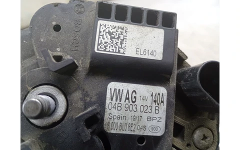 Alternator 04B903023B Volkswagen Polo 5 (6R) (facelift) (2014 - 2018) - imagine 2
