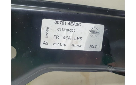Macara geam stanga fata C17310-200 Nissan Qashqai 2 J11 (2013 - 2020) - imagine 3