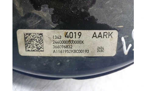 Tulumba frana 13434019 Opel Astra K (2015 - 2020) - imagine 3