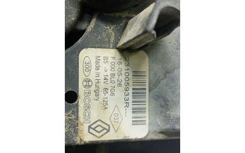 Alternator 231005933R Dacia Logan 2 (2013 - 2016) - imagine 3