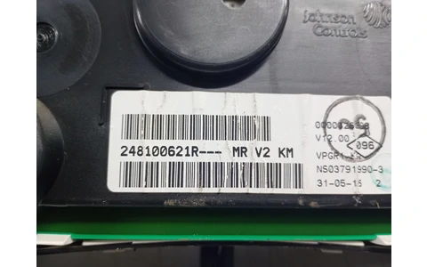 Ceasuri de bord 248100621R Dacia Logan 2 (2013 - 2016) - imagine 3