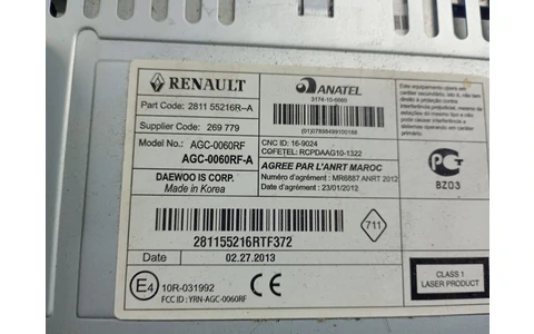 Radio cd 281155216R Dacia Logan 2 (2013 - 2016) - imagine 3