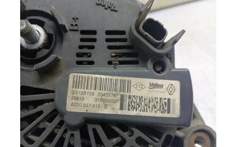 Alternator 8200537415 Dacia Logan 1 (facelift) (2007 - 2012) - imagine 3