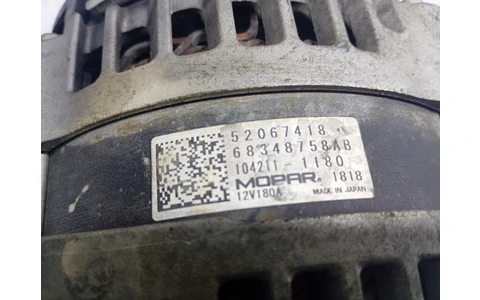 Alternator 52067418 Jeep Compass 2 (2017 - 2021) - imagine 3